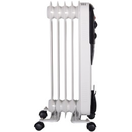 Масляный обогреватель РЕСАНТА ОМПТ- 5Н [67/3/2] 1кВт, 290?140?650, 5 секций, 6,3 кг}